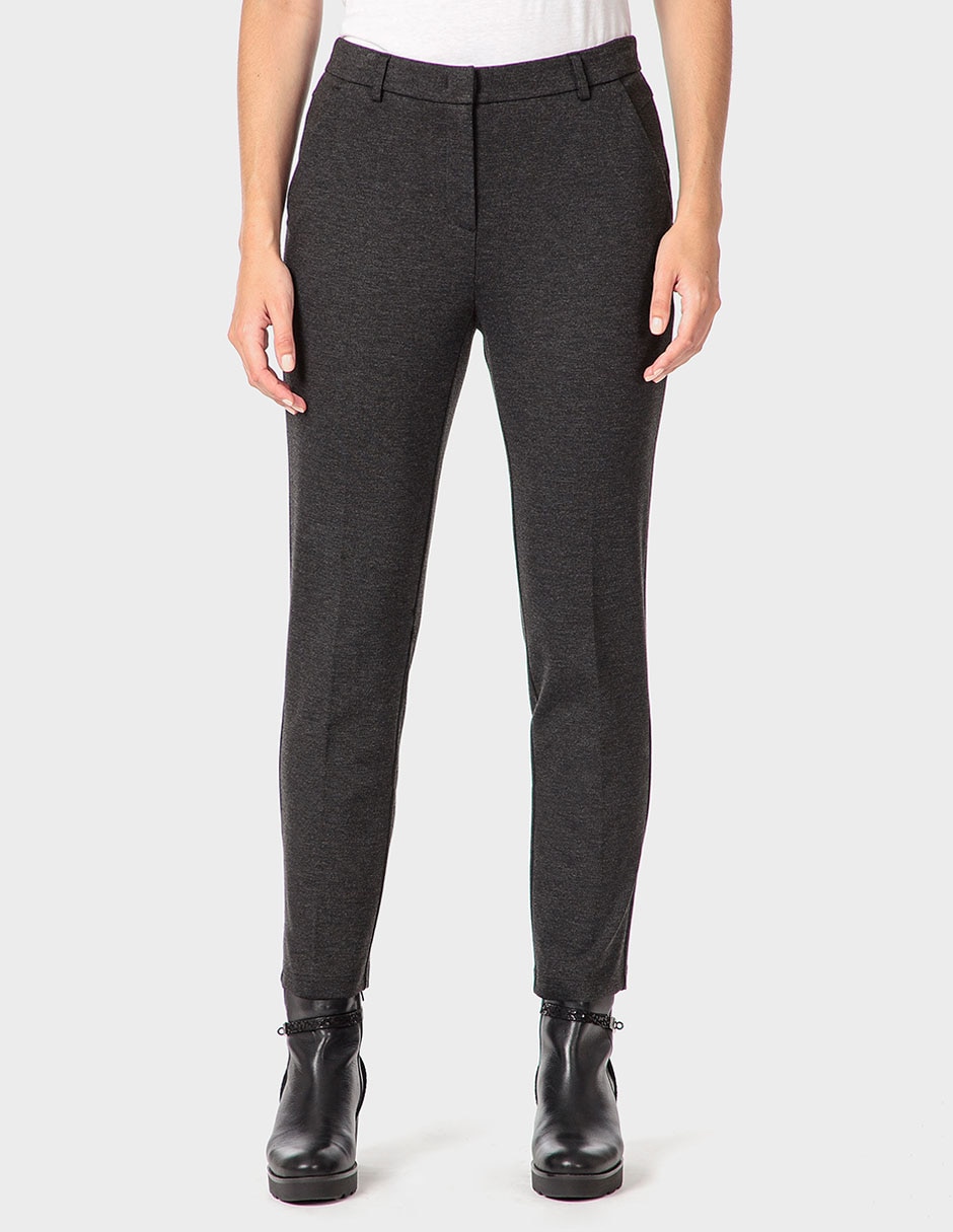 Pantalón de vestir slim para mujer