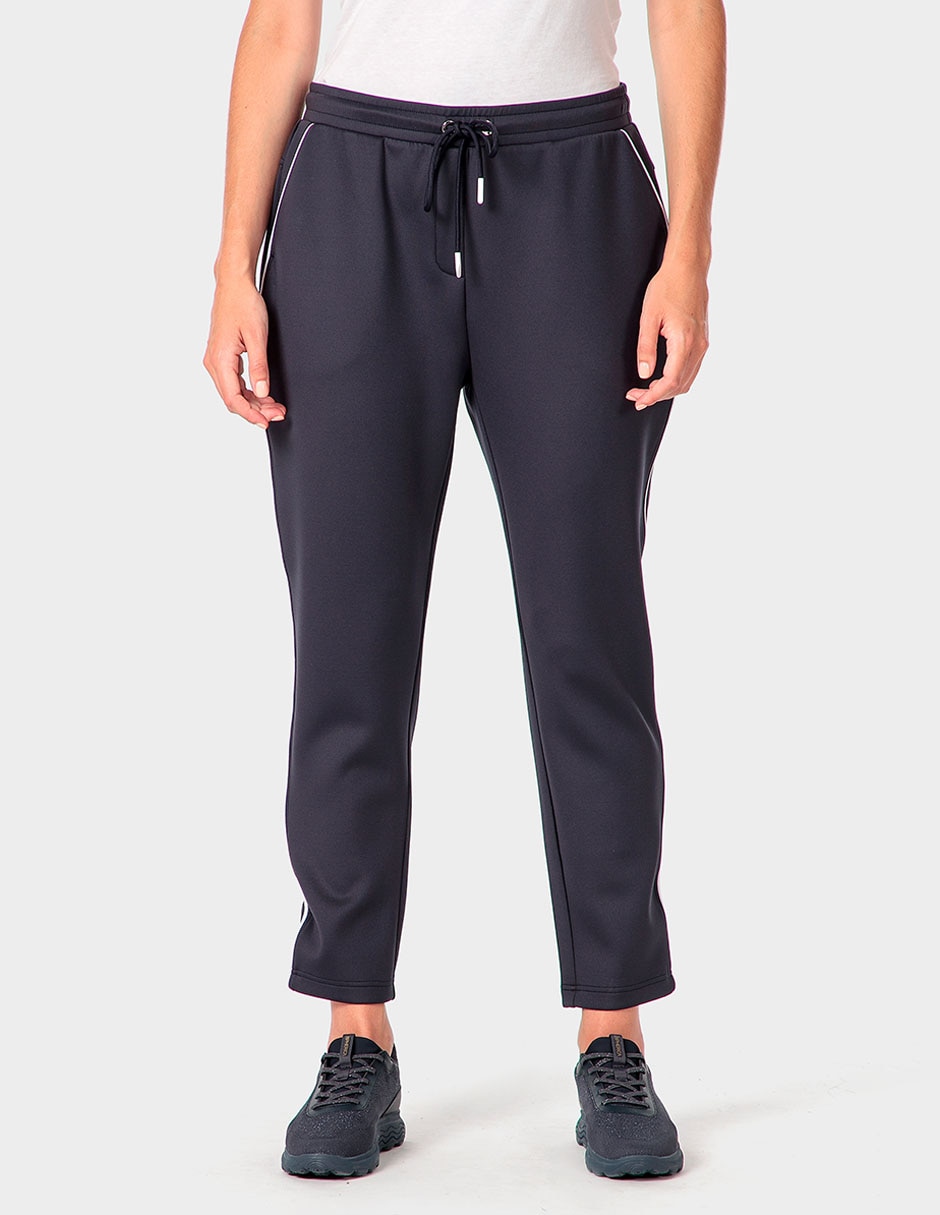 Pants regular con jareta para mujer Pants regular con jareta para mujer