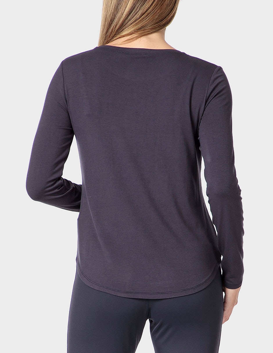 Playera manga corta cuello redondo para mujer 2