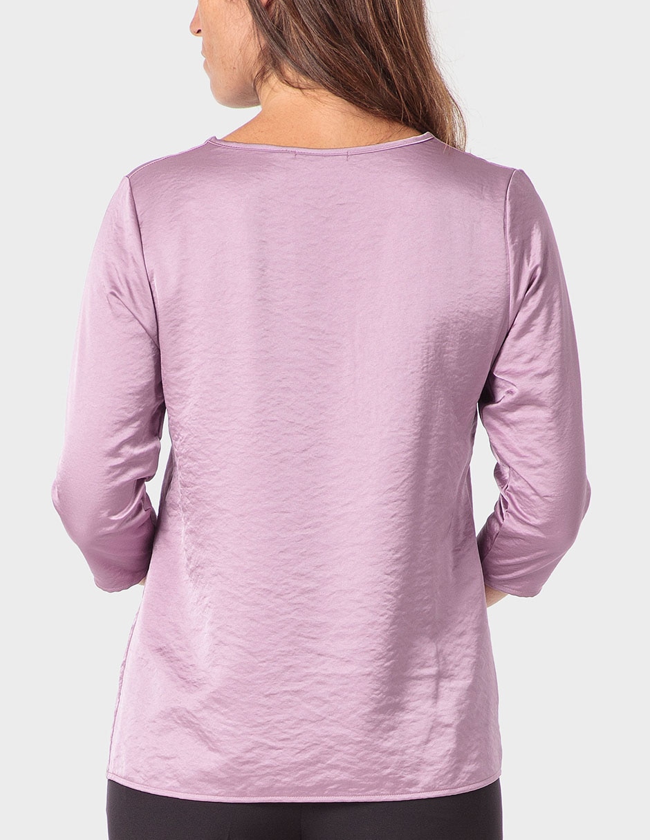 Blusa túnica manga 3/4 para mujer 2