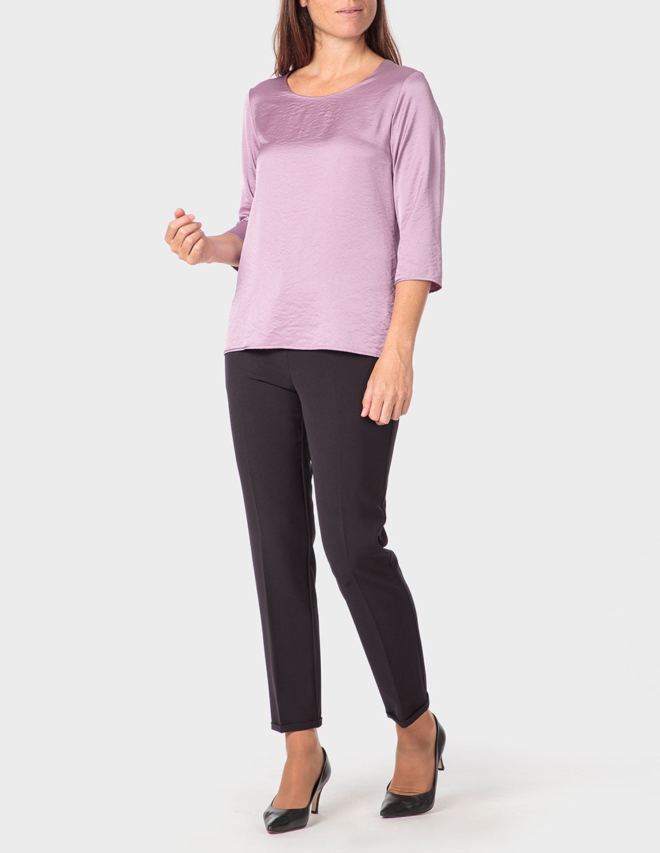 Blusa túnica manga 3/4 para mujer 3