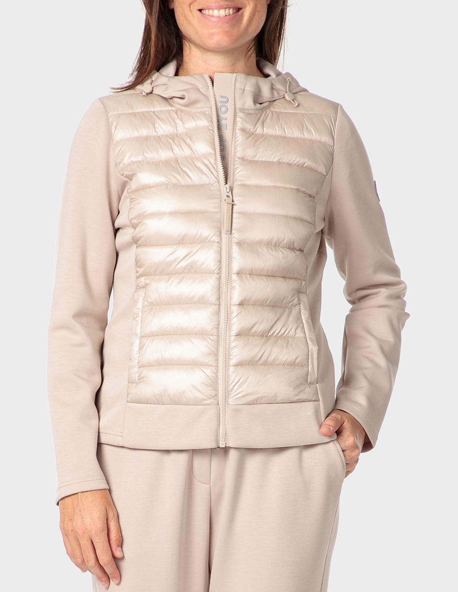 Sudadera con capitonado para mujer