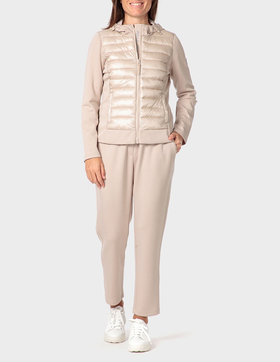 Pants straight con jareta para mujer 3