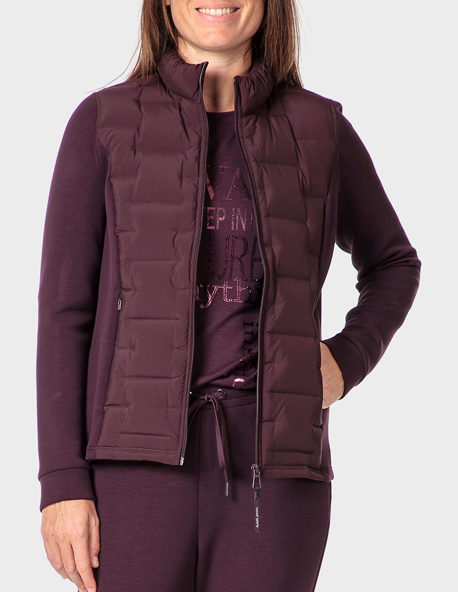 Sudadera con capucha y bolsa para mujer