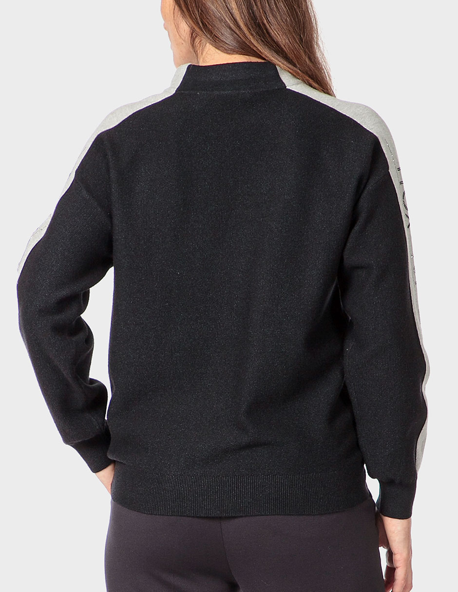 Suéter cuello con amarre para mujer 3