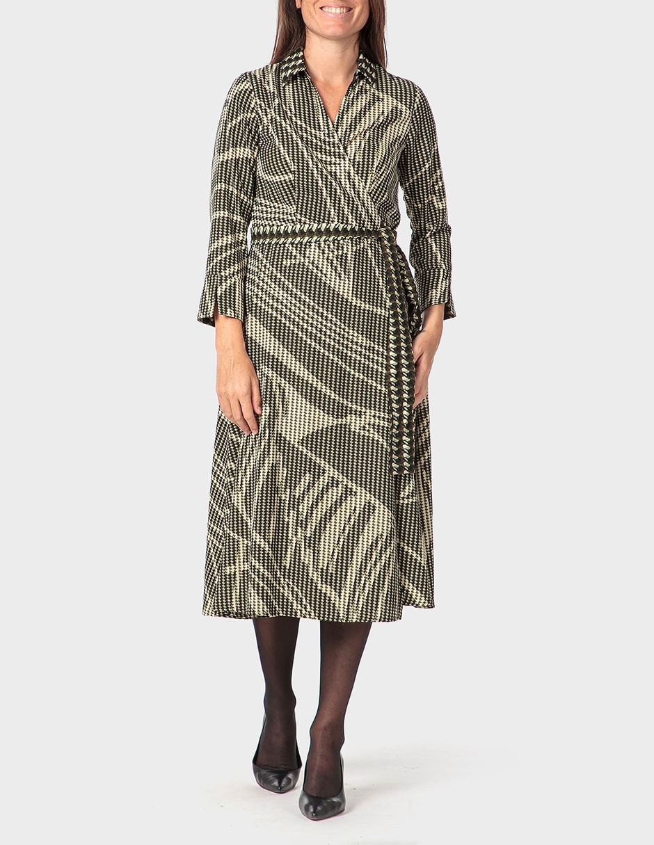 Vestido midi casual para mujer Vestido midi casual para mujer