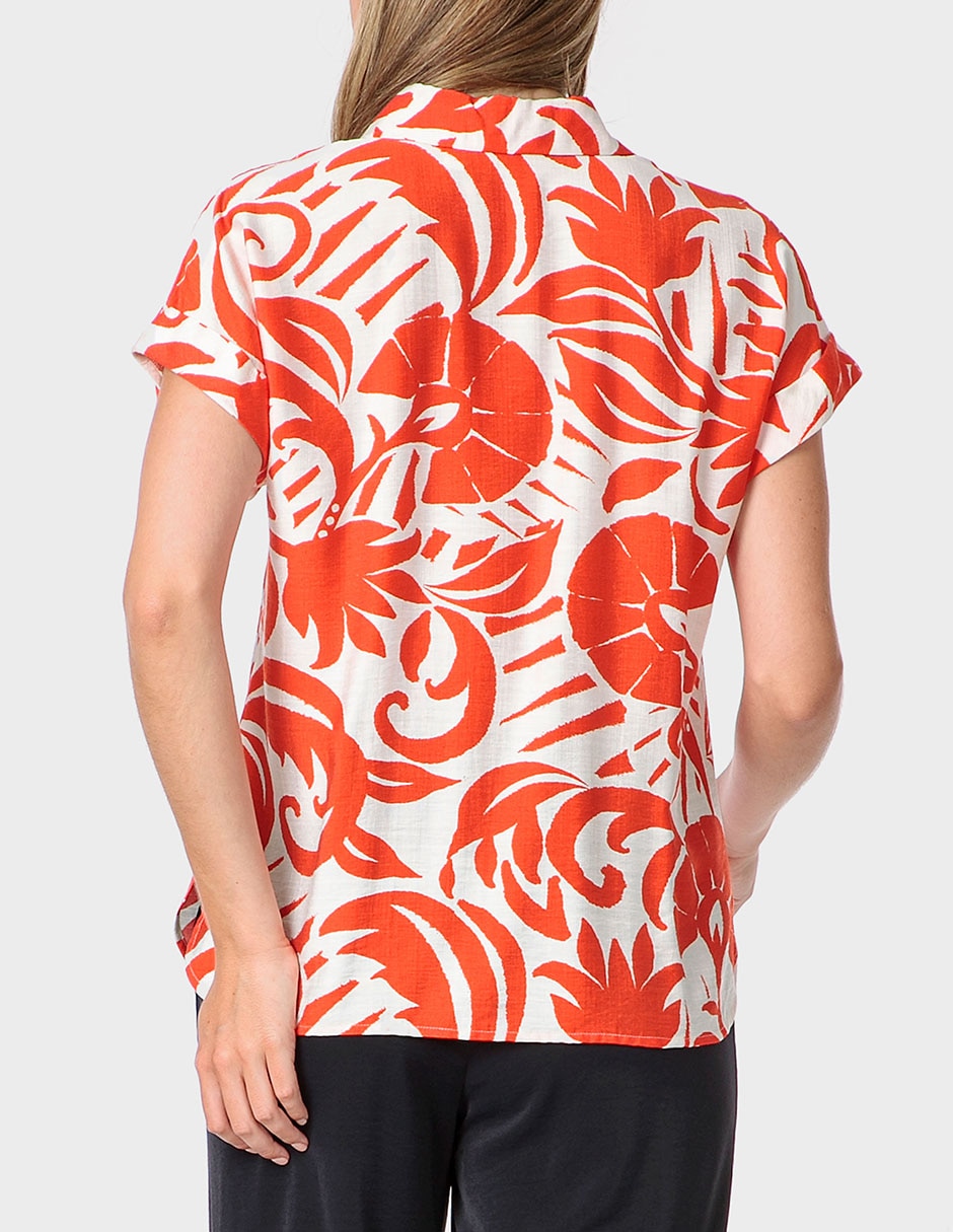 Blusa manga corta para mujer 2