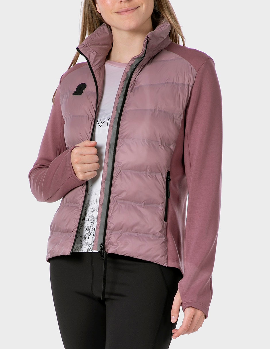Sudadera con capitonado para mujer