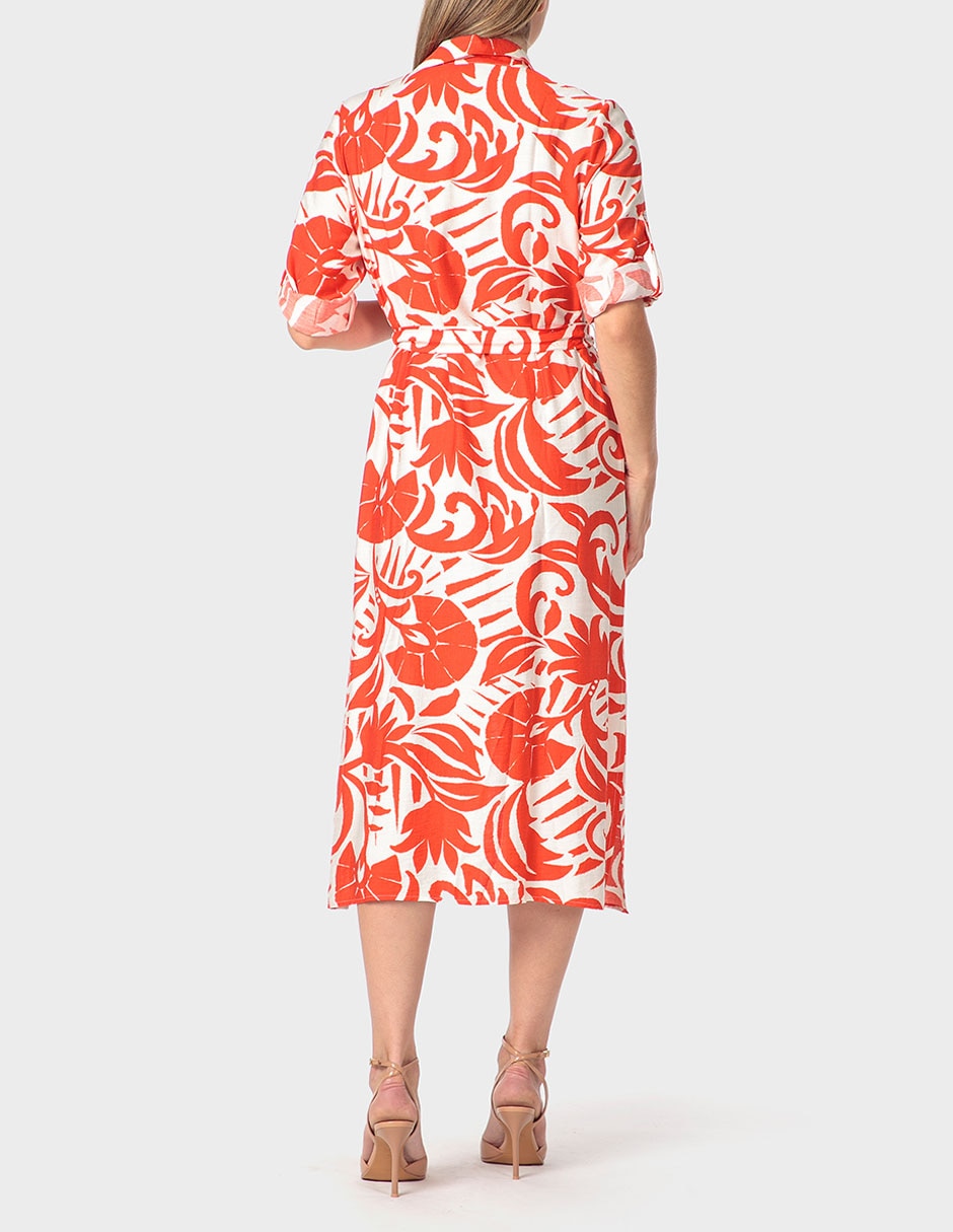 Vestido midi casual para mujer 2