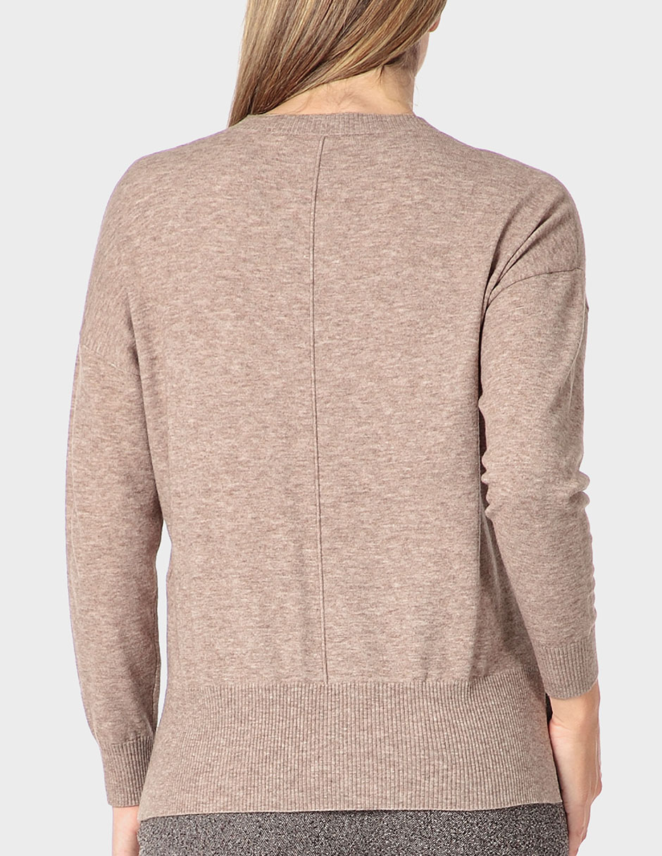 Suéter cuello v para mujer 2
