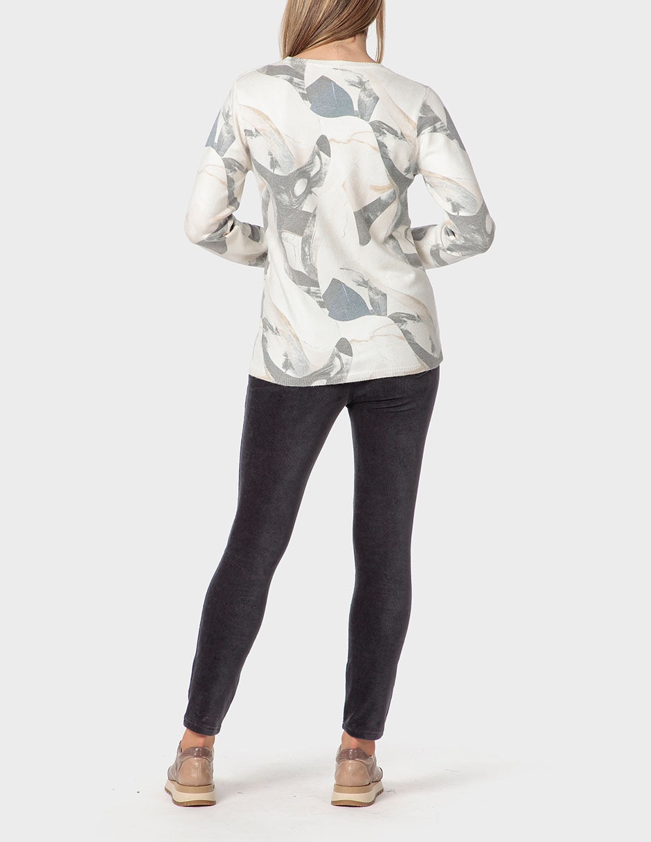 PANTALON PUNT ROMA 4, CH, GRIS OBSCURO
