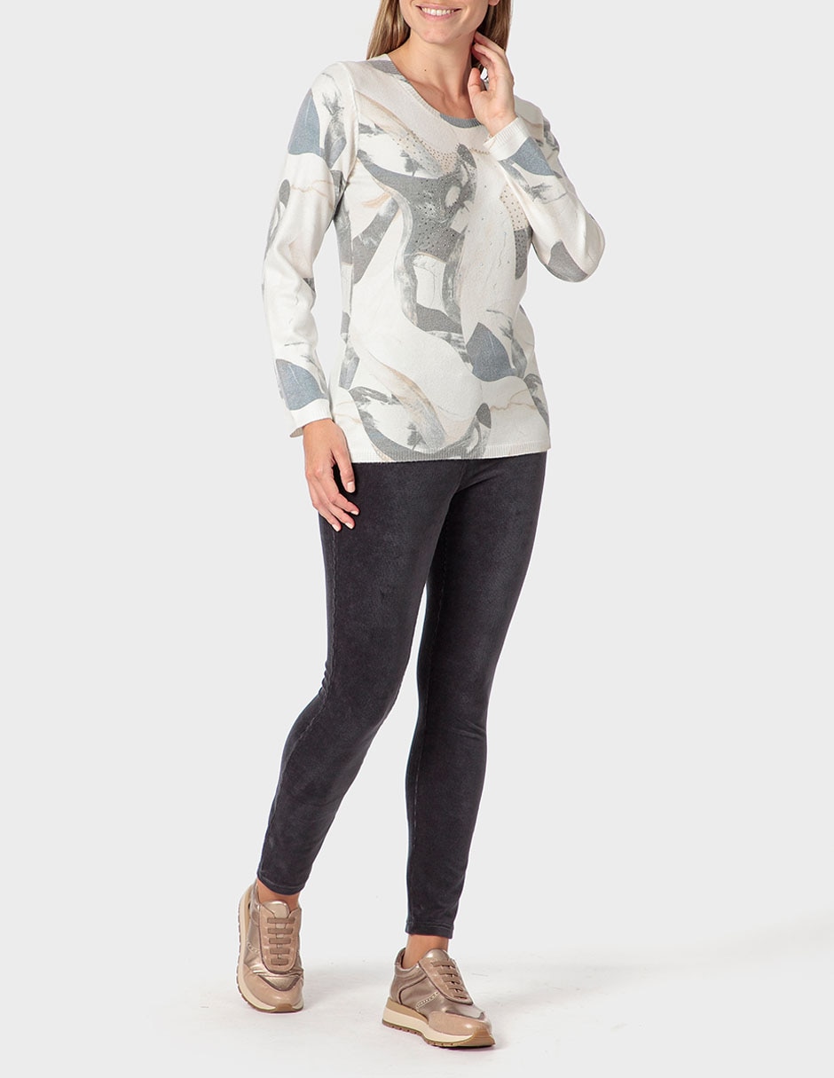 PANTALON PUNT ROMA 4, CH, GRIS OBSCURO