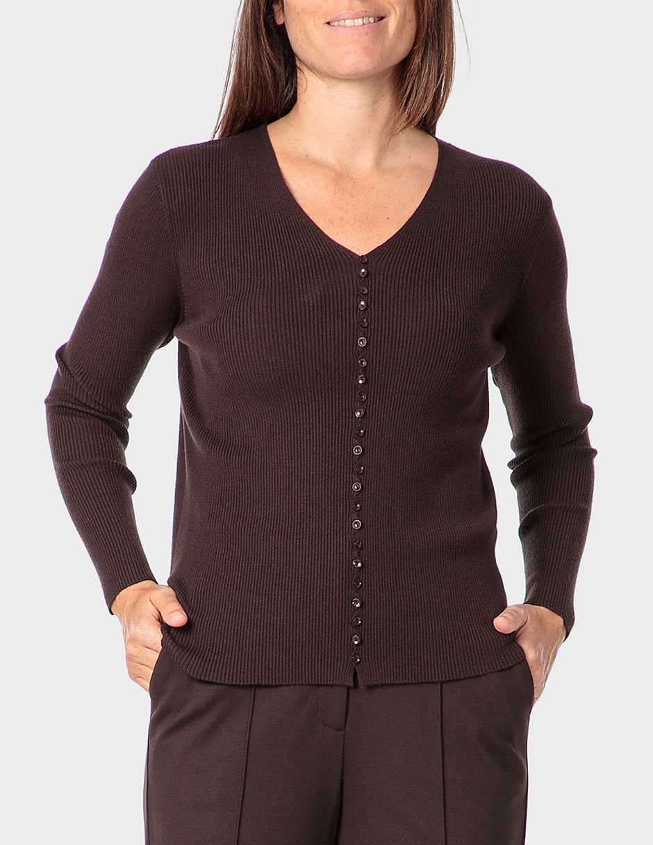 Suéter cuello v para mujer Suéter cuello v para mujer