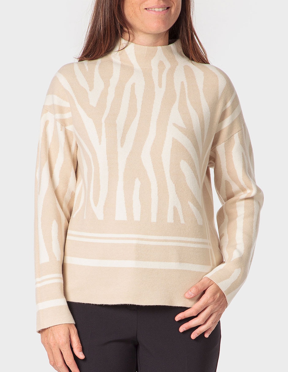 Suéter cuello alto para mujer 1
