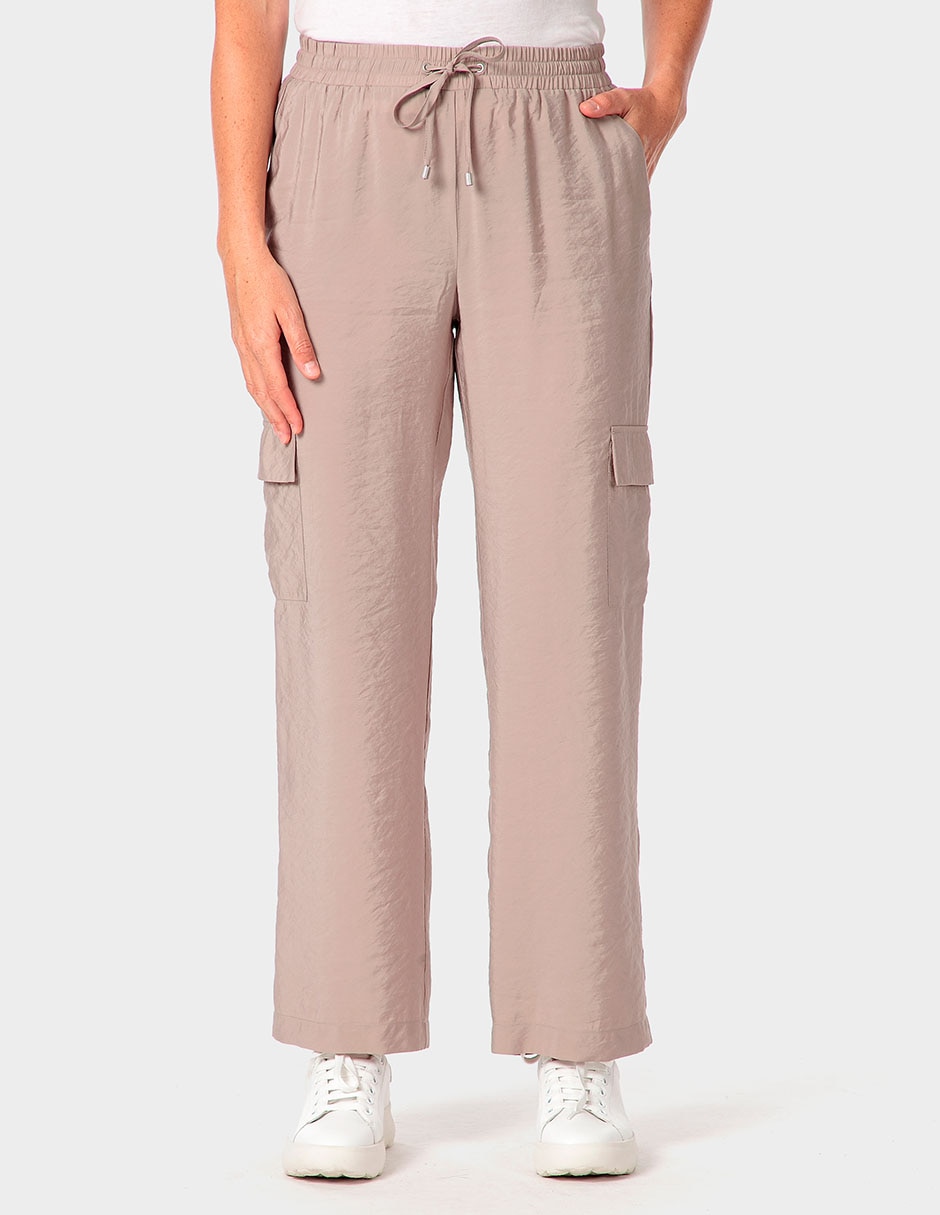 Pantalón cargo straight para mujer