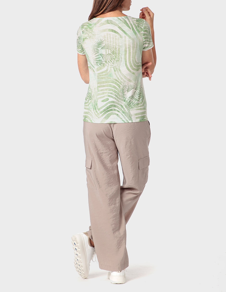 Pantalón cargo straight para mujer 2