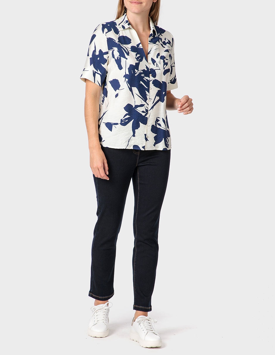 Blusa manga corta para mujer 3