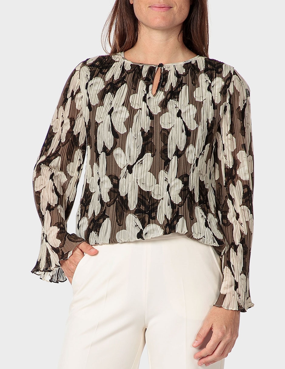Blusa manga larga para mujer 1