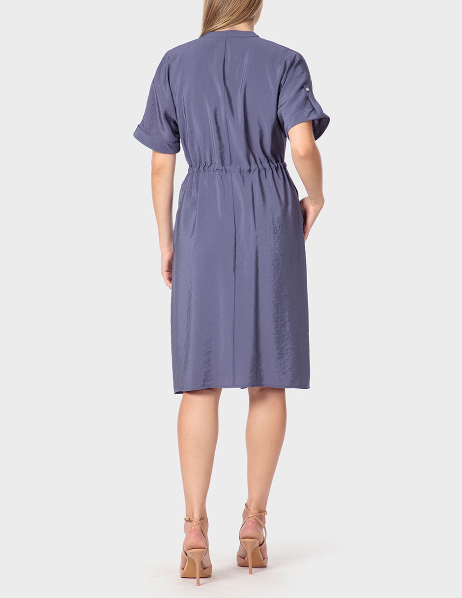 Vestido a la rodilla casual para mujer 2
