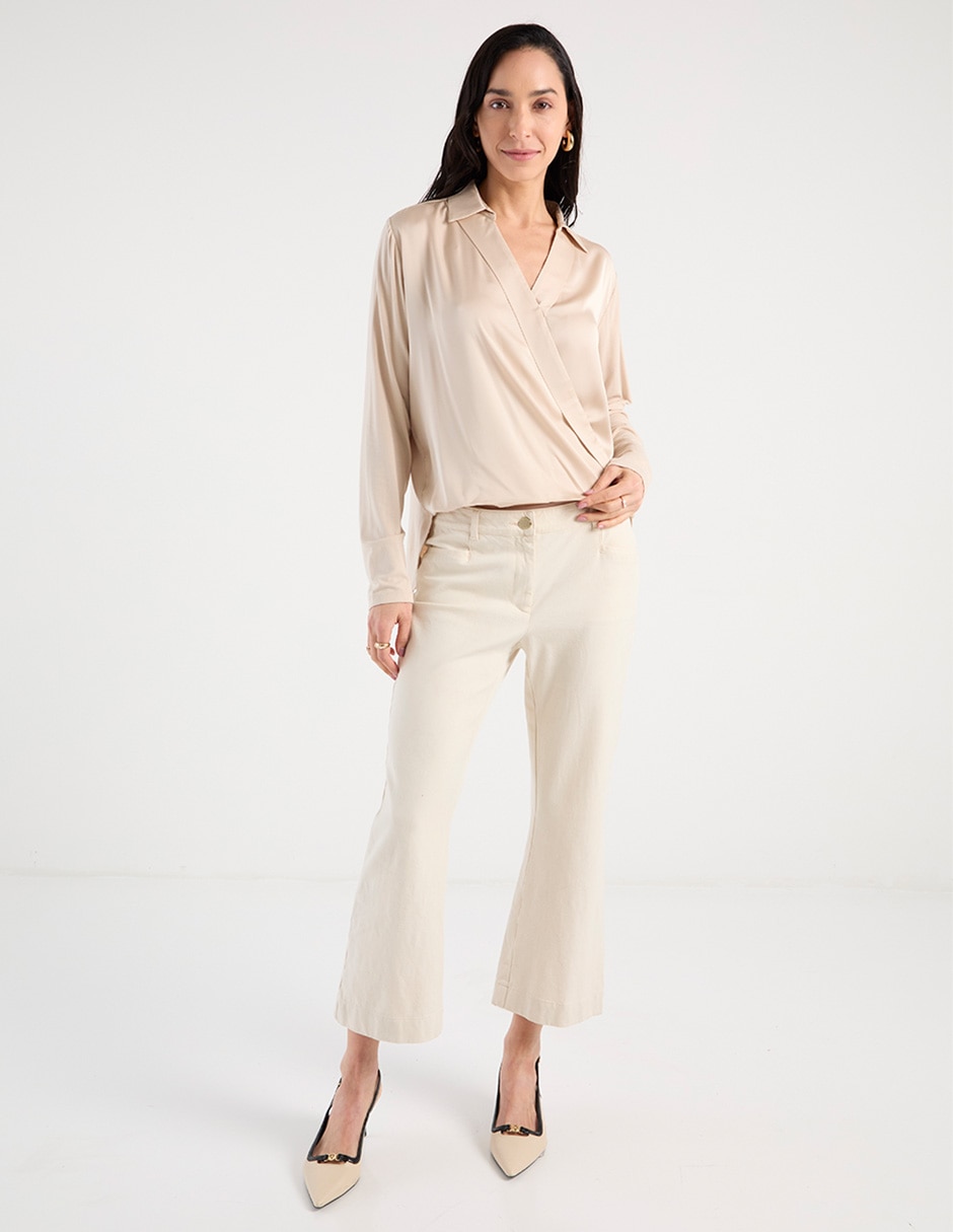 Blusa manga larga para mujer 2