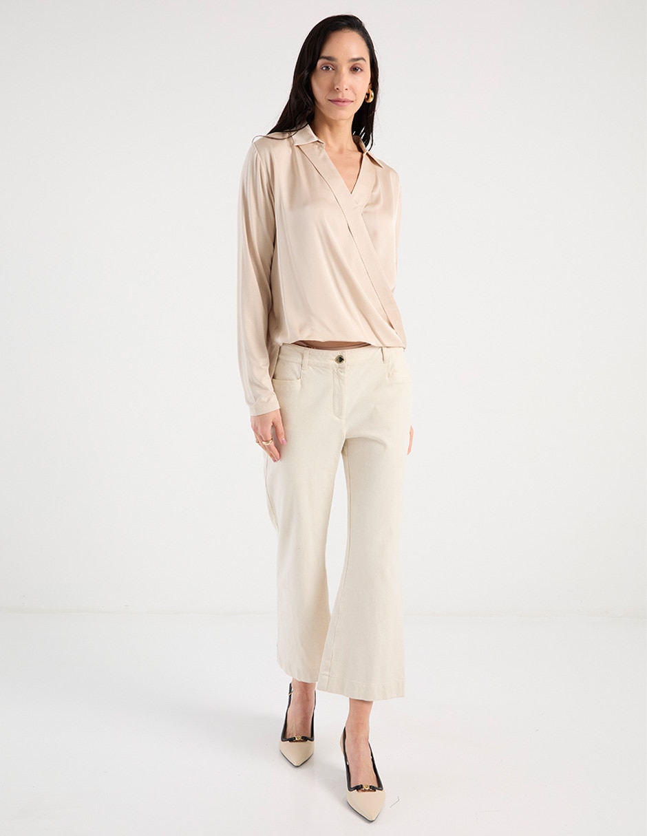 Blusa manga larga para mujer 3