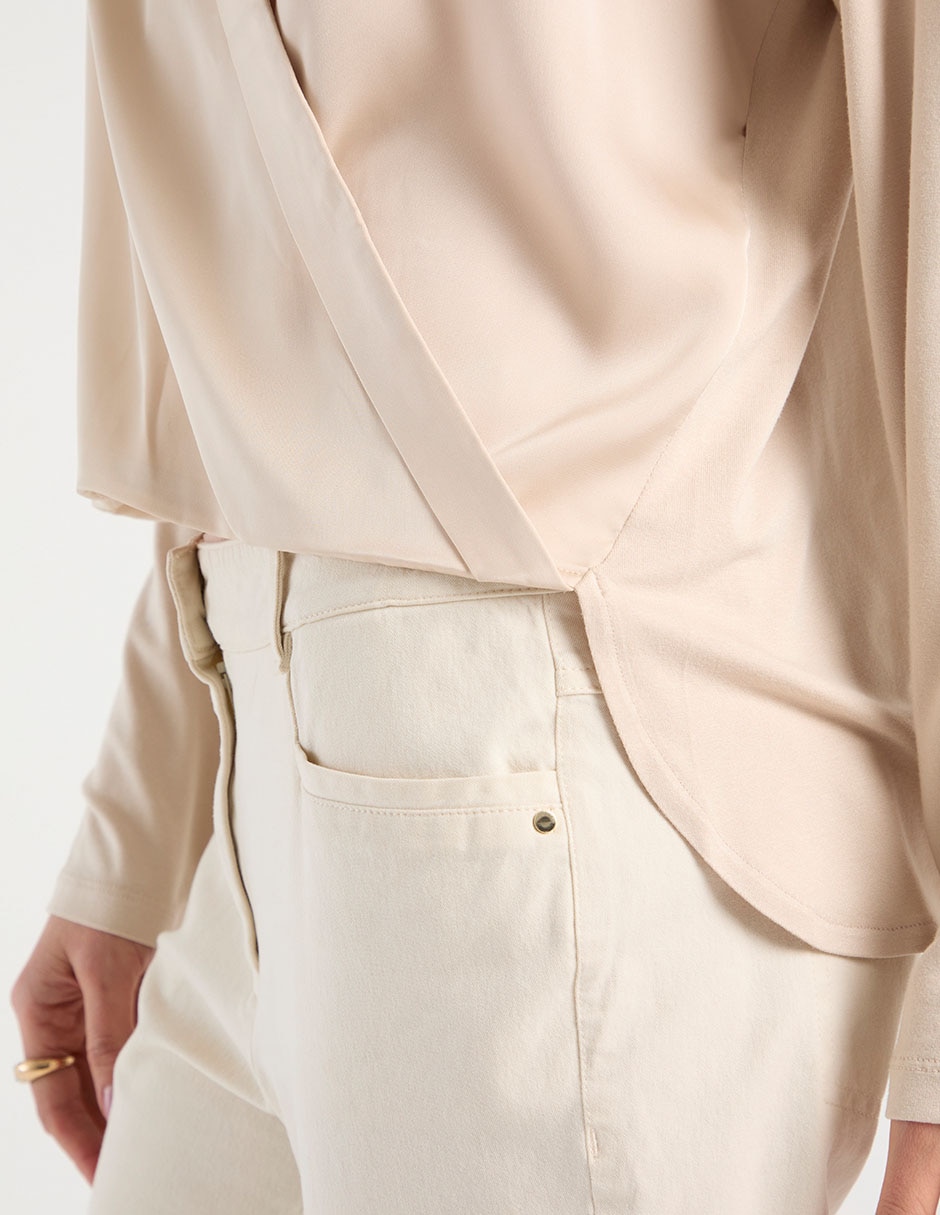 Blusa manga larga para mujer 5