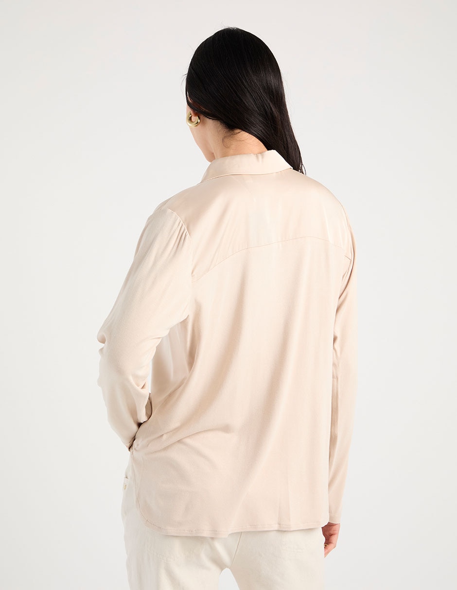 Blusa manga larga para mujer 6