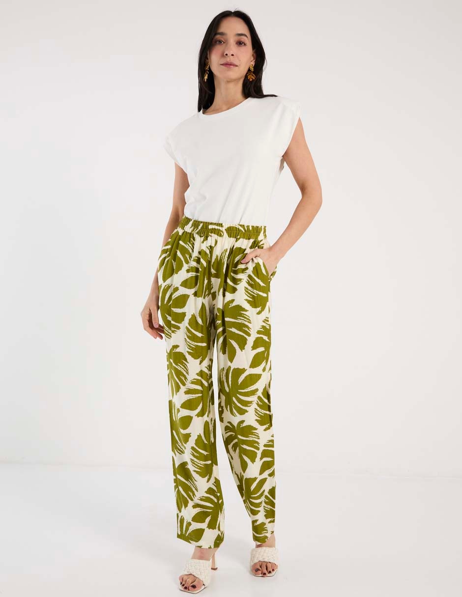Pantalón easy pant straight para mujer 3
