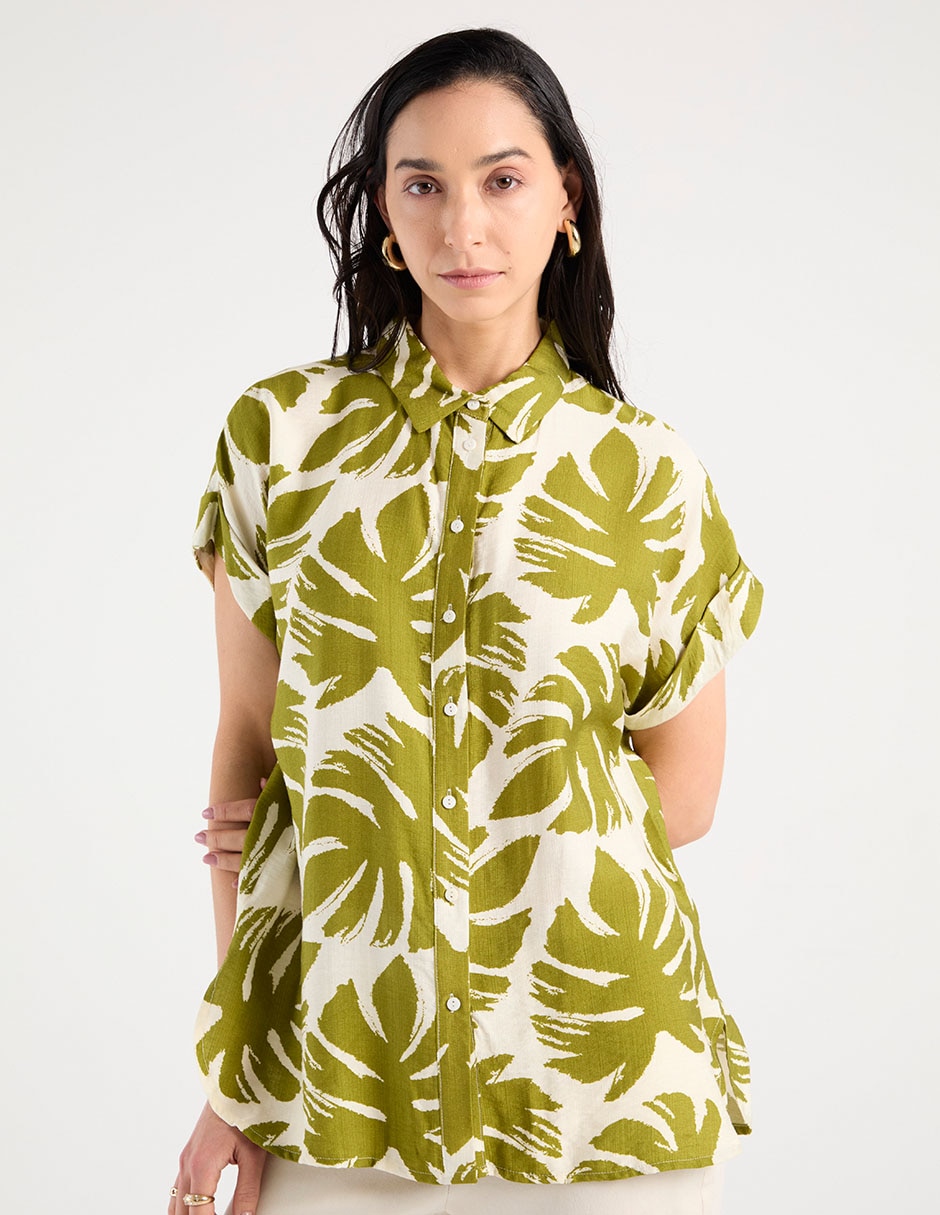 Blusa manga corta para mujer Blusa manga corta para mujer
