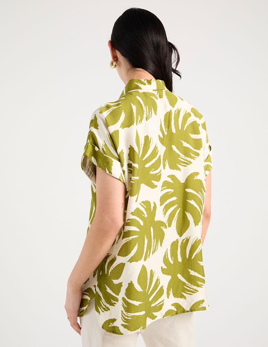 Blusa manga corta para mujer 6