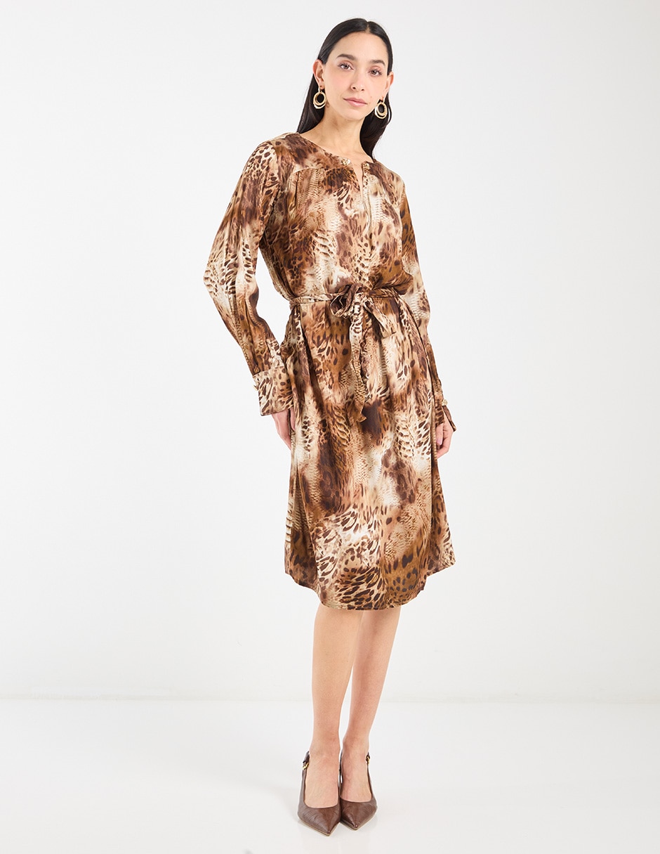 Vestido 3/4 casual para mujer 3