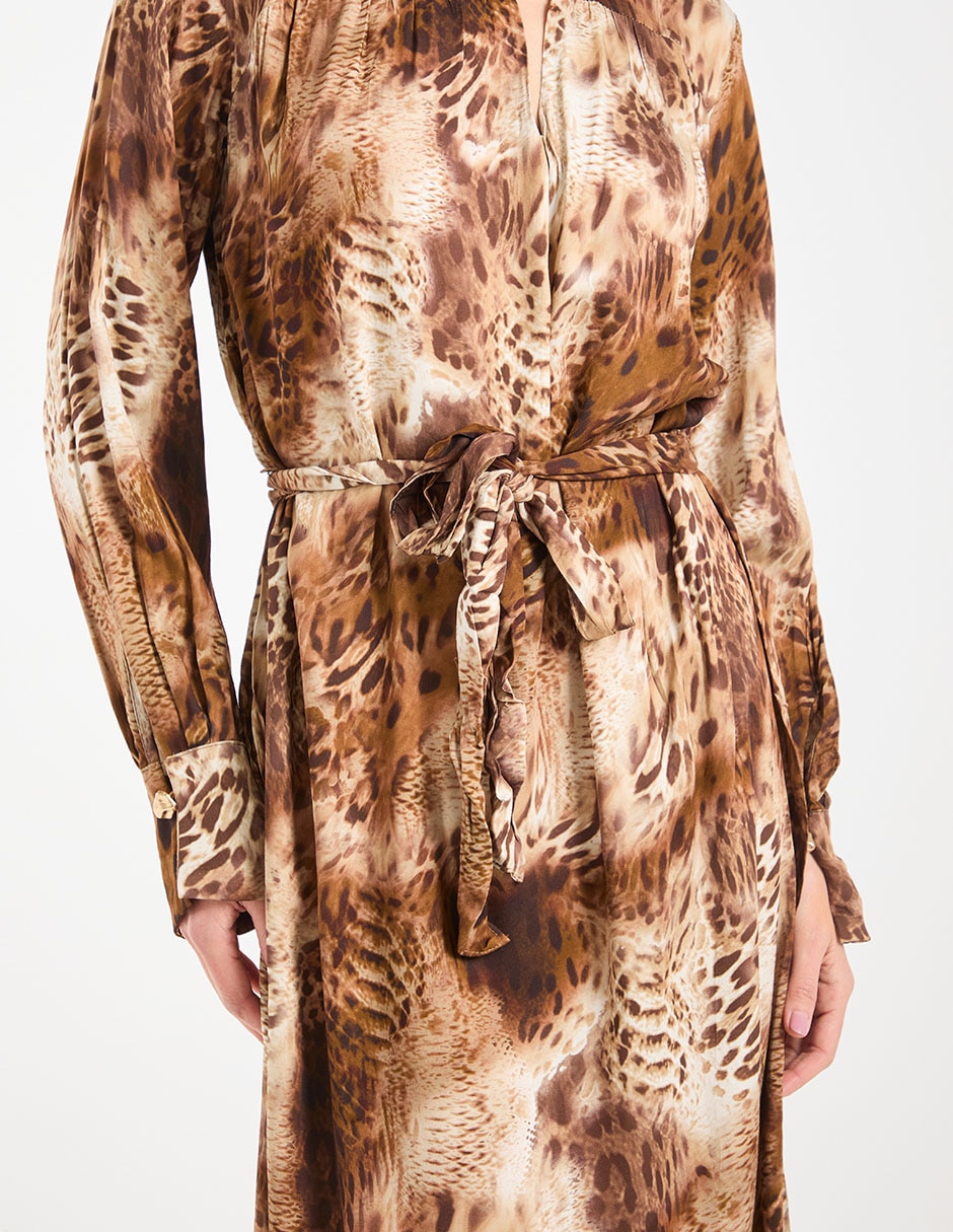 Vestido 3/4 casual para mujer 4