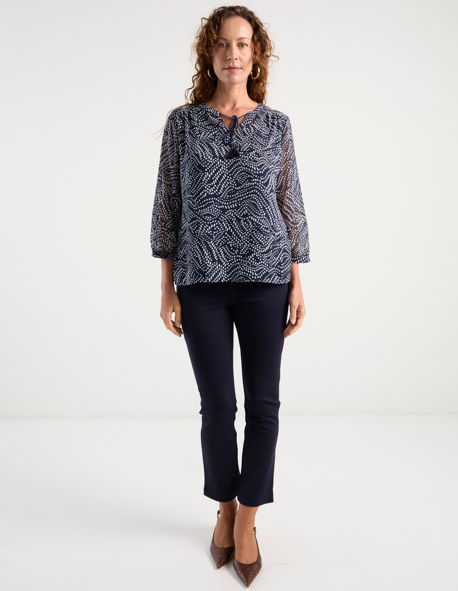 Blusa manga 3/4 para mujer 3