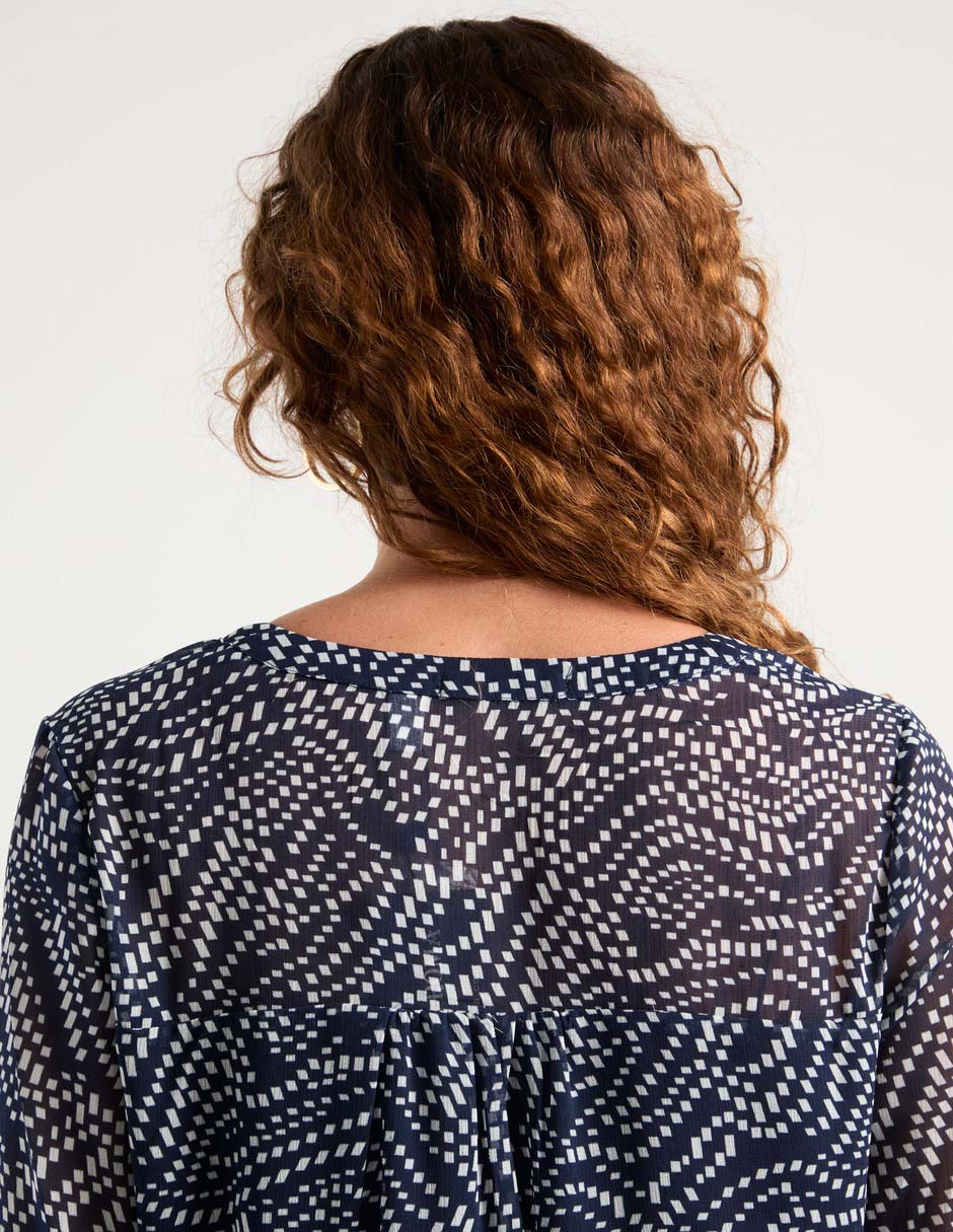 Blusa manga 3/4 para mujer 5