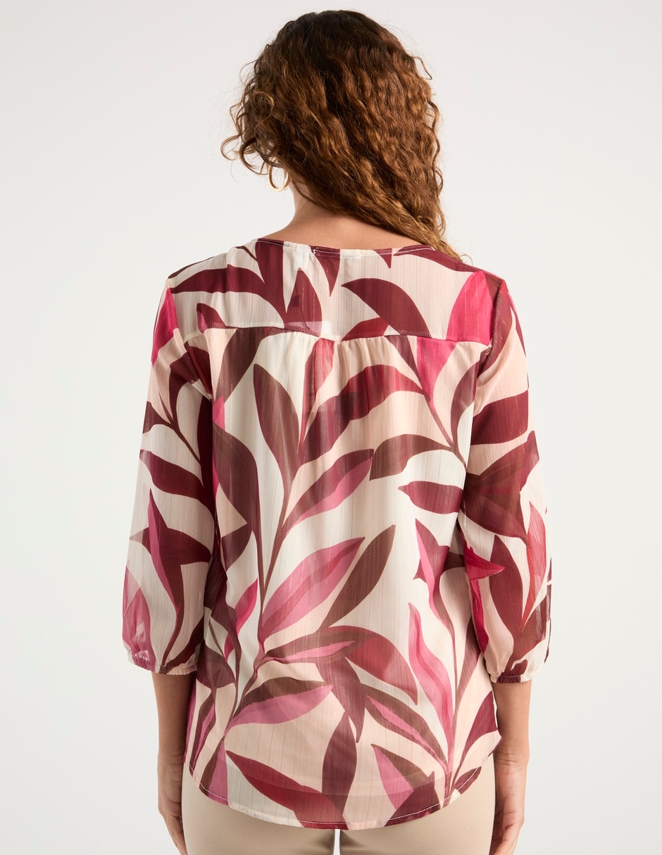 Blusa manga 3/4 para mujer 6