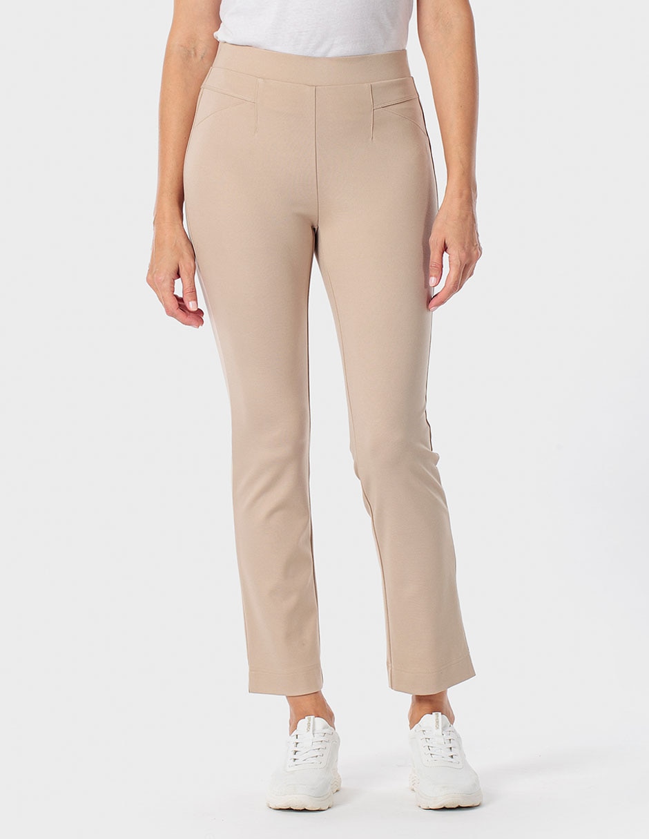 Pantalón de vestir slim para mujer