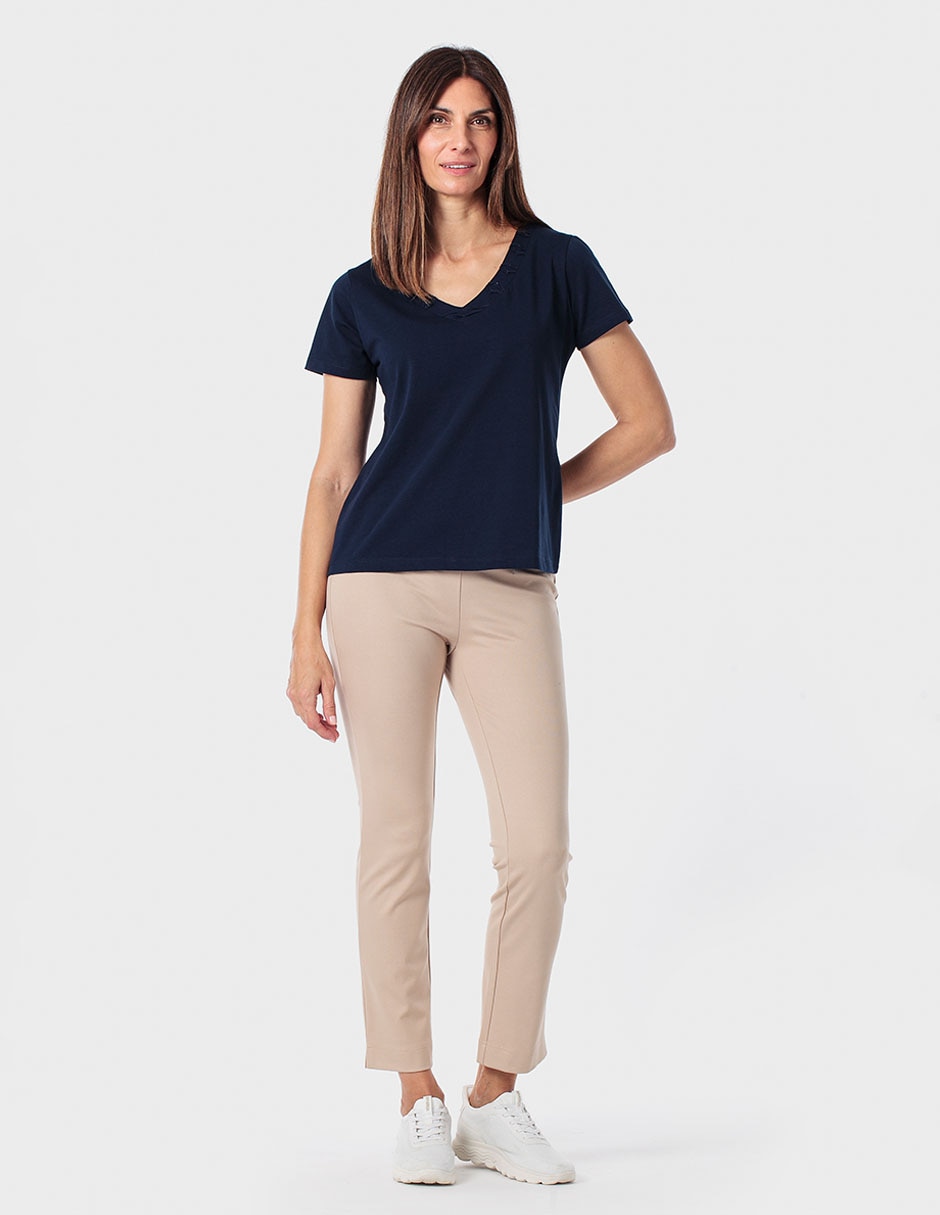 Pantalón de vestir slim para mujer 3