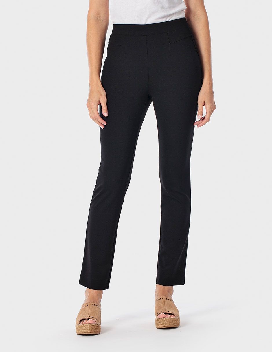 Pantalón de vestir slim para mujer
