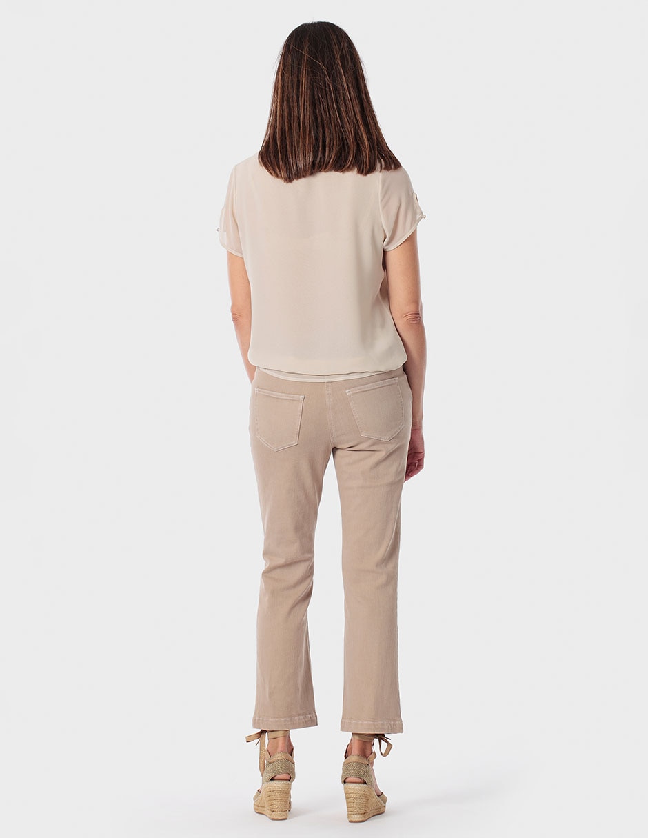 Blusa manga corta para mujer 4
