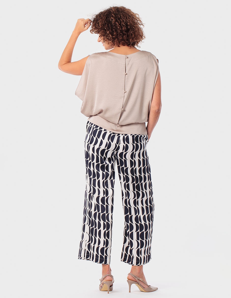 Blusa manga corta para mujer 4