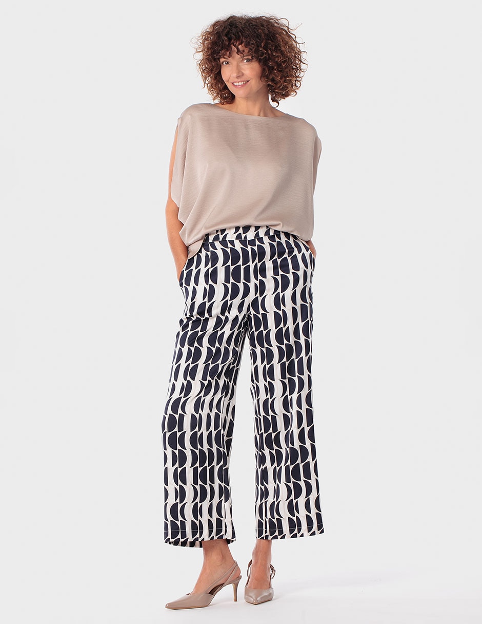 Pantalón relaxed amplio para mujer 3