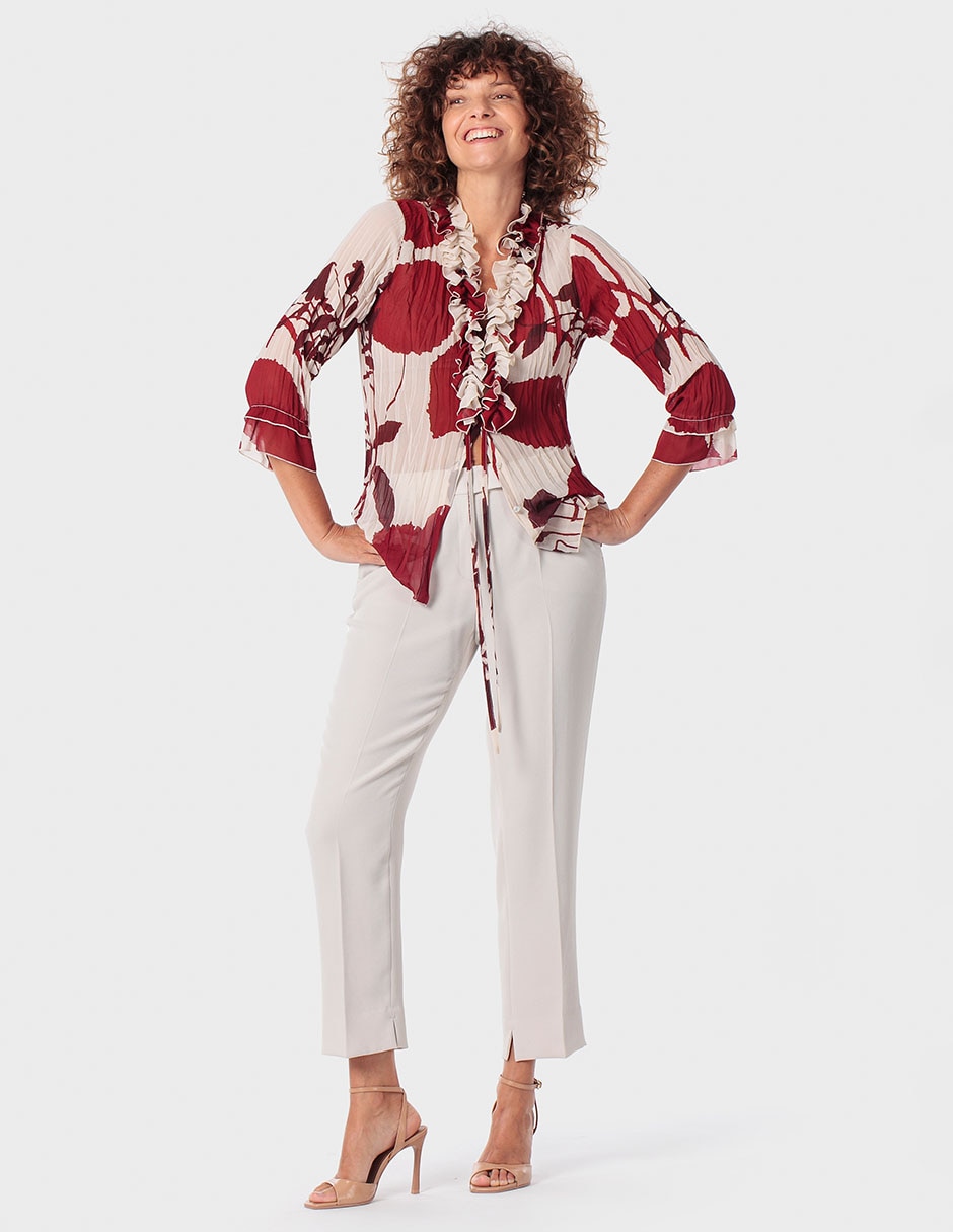 Blusa manga 3/4 para mujer 3