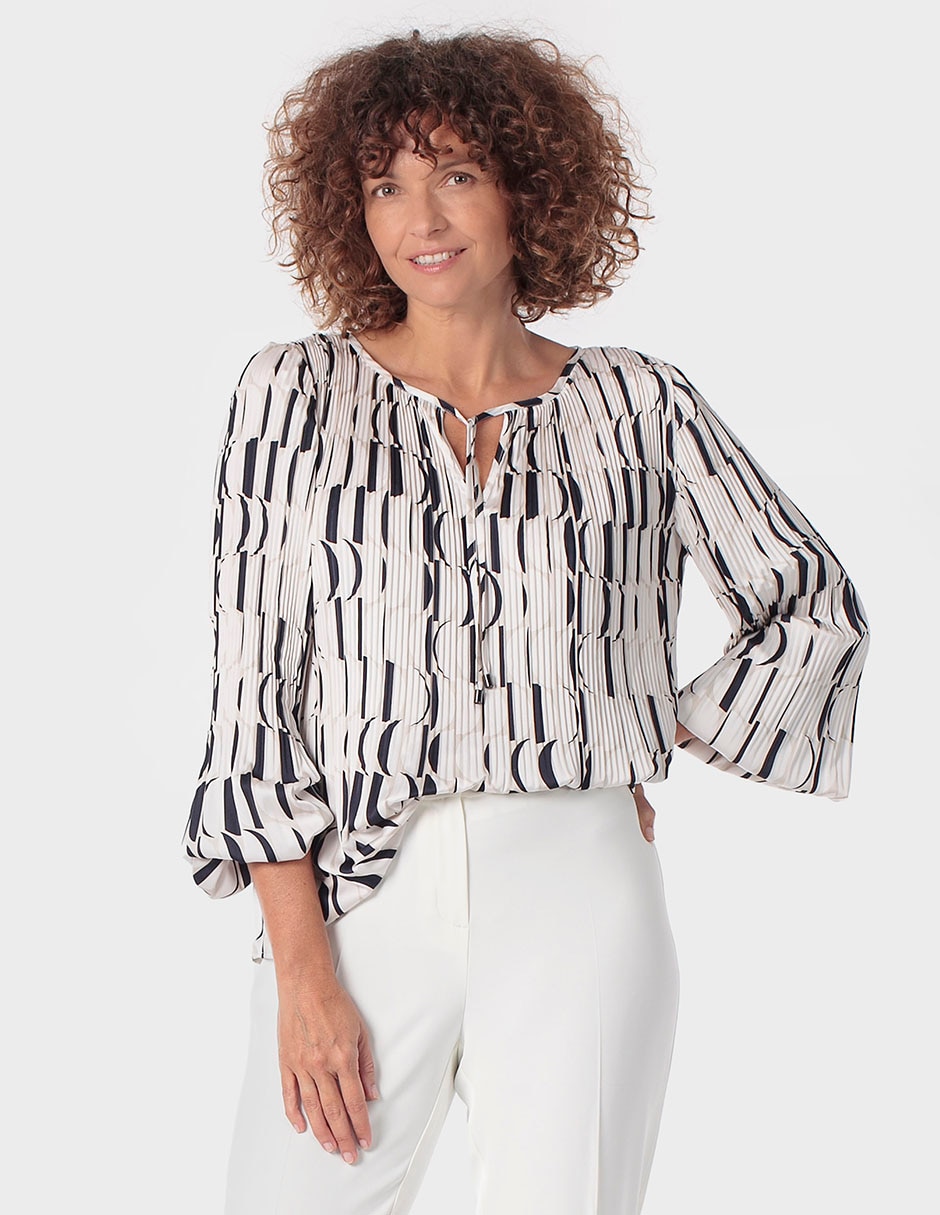 Blusa manga 3/4 para mujer