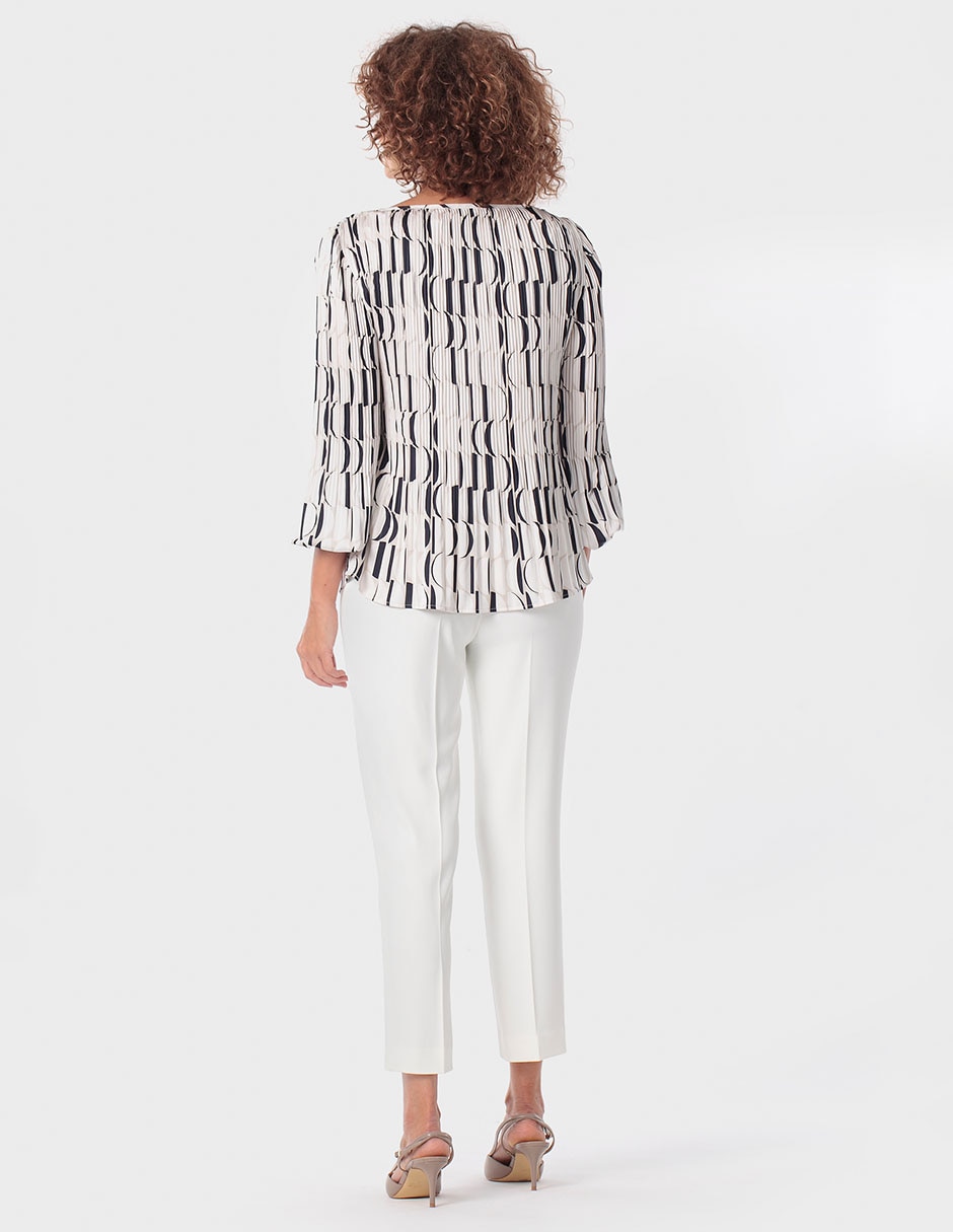 Blusa manga 3/4 para mujer 4