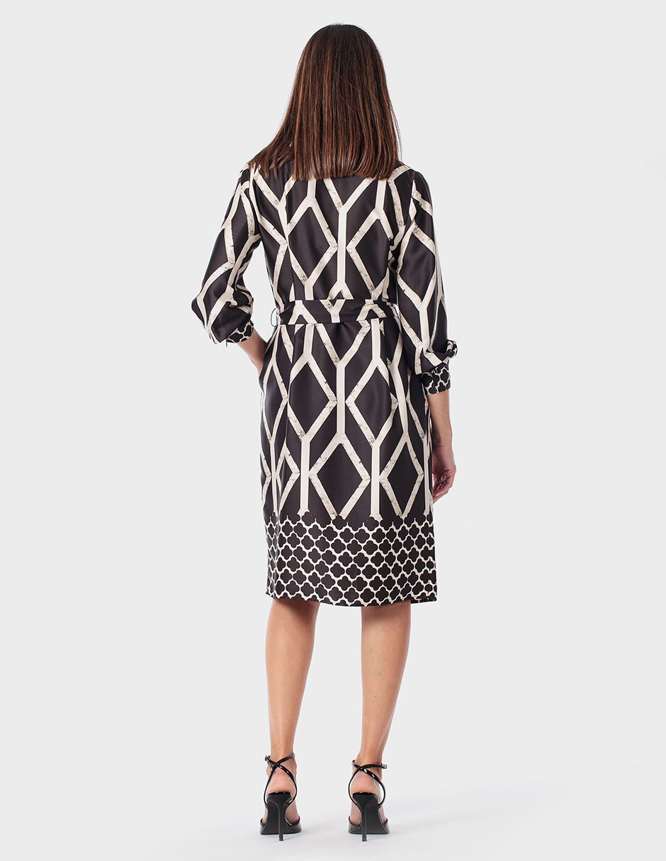 Vestido 3/4 casual para mujer 2