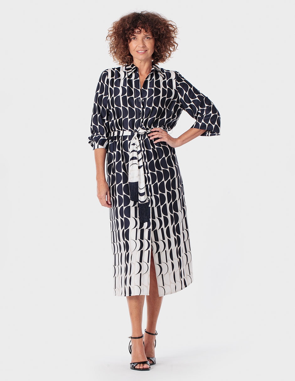 Vestido midi casual para mujer Vestido midi casual para mujer