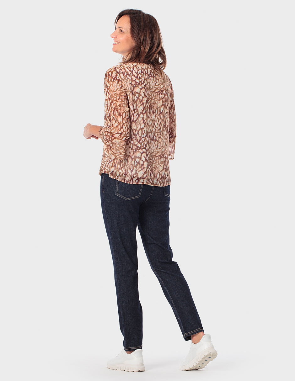 Blusa manga 3/4 para mujer 4