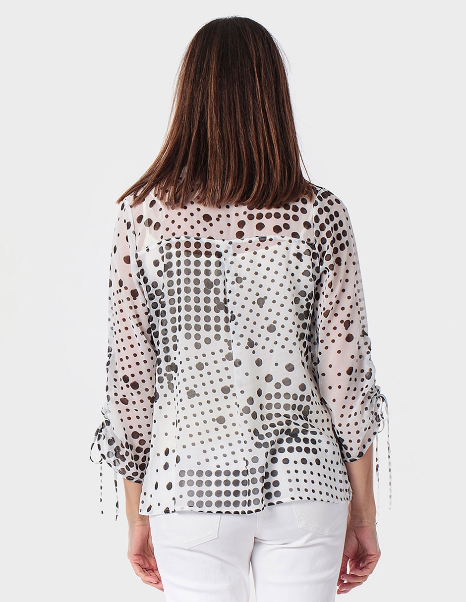 Blusa manga 3/4 para mujer 2