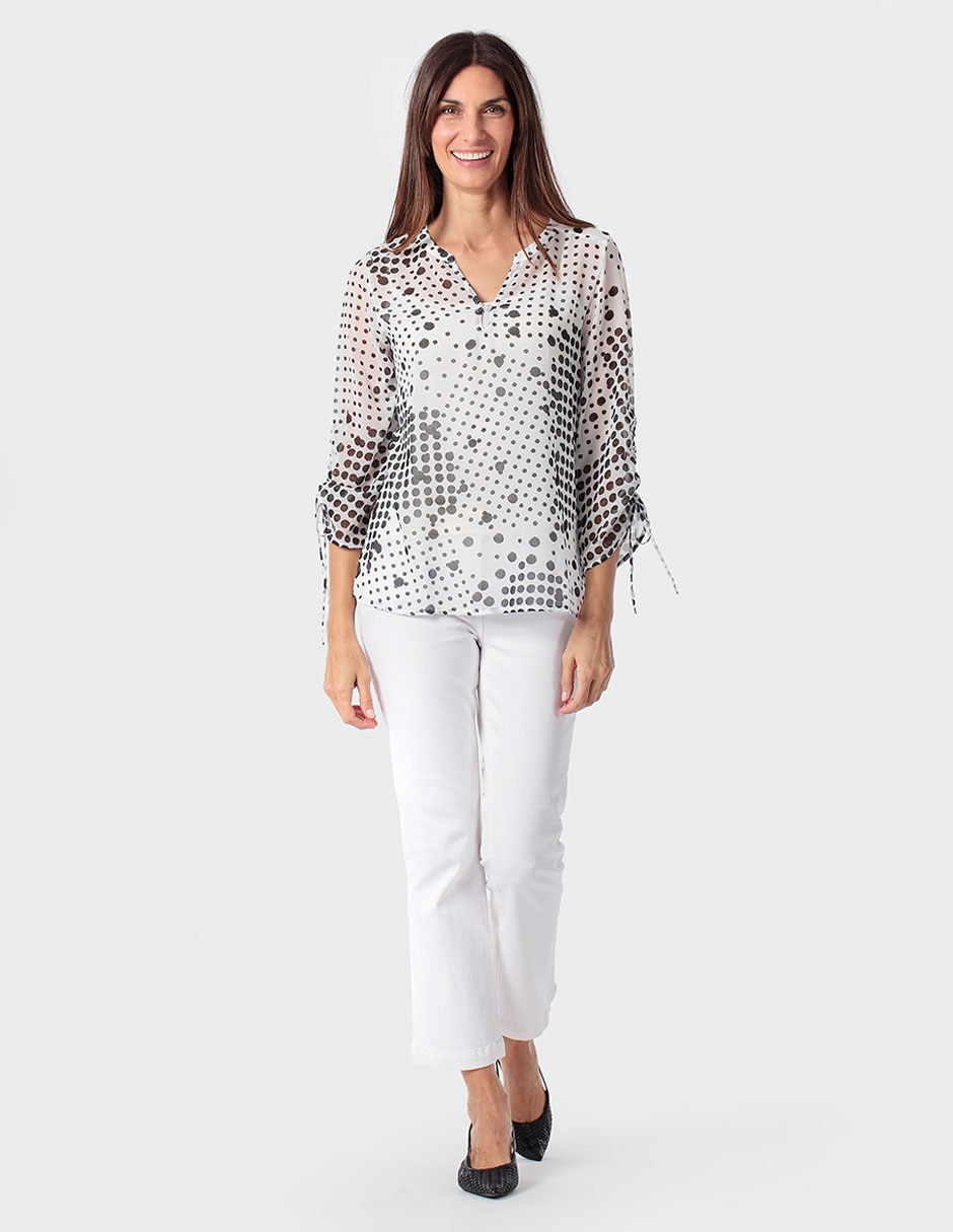 Blusa manga 3/4 para mujer 3