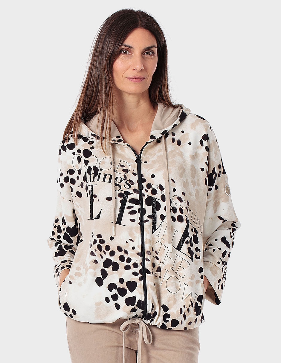Sudadera con capucha para mujer